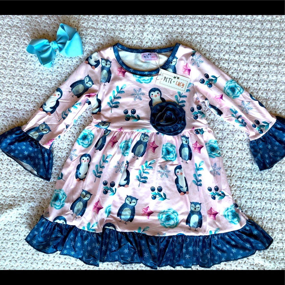 Pete and Lucy Penguin Dress